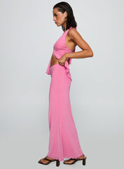 De Angelo Maxi Skirt Pink