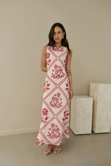 Haute Horizons Maxi Dress Pink