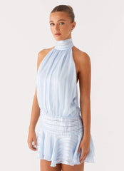 Sofia Chiffon Mini Dress