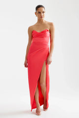 Lucy Dress - Cranberry