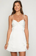 Fifi White Mini Dress