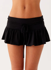 Landon Mini Skort - Black