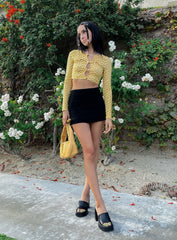Selby Mini Skirt Black