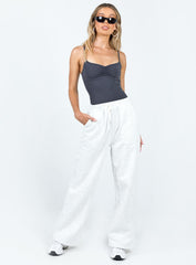 Linden Bodysuit Slate