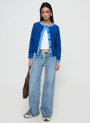 Oak Meadow Cardigan Blue