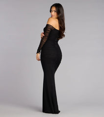 Janelle Mesh Mermaid Formal Dress
