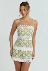 Palm Beach Luncheon Mini Dress