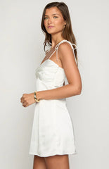 Fifi White Mini Dress