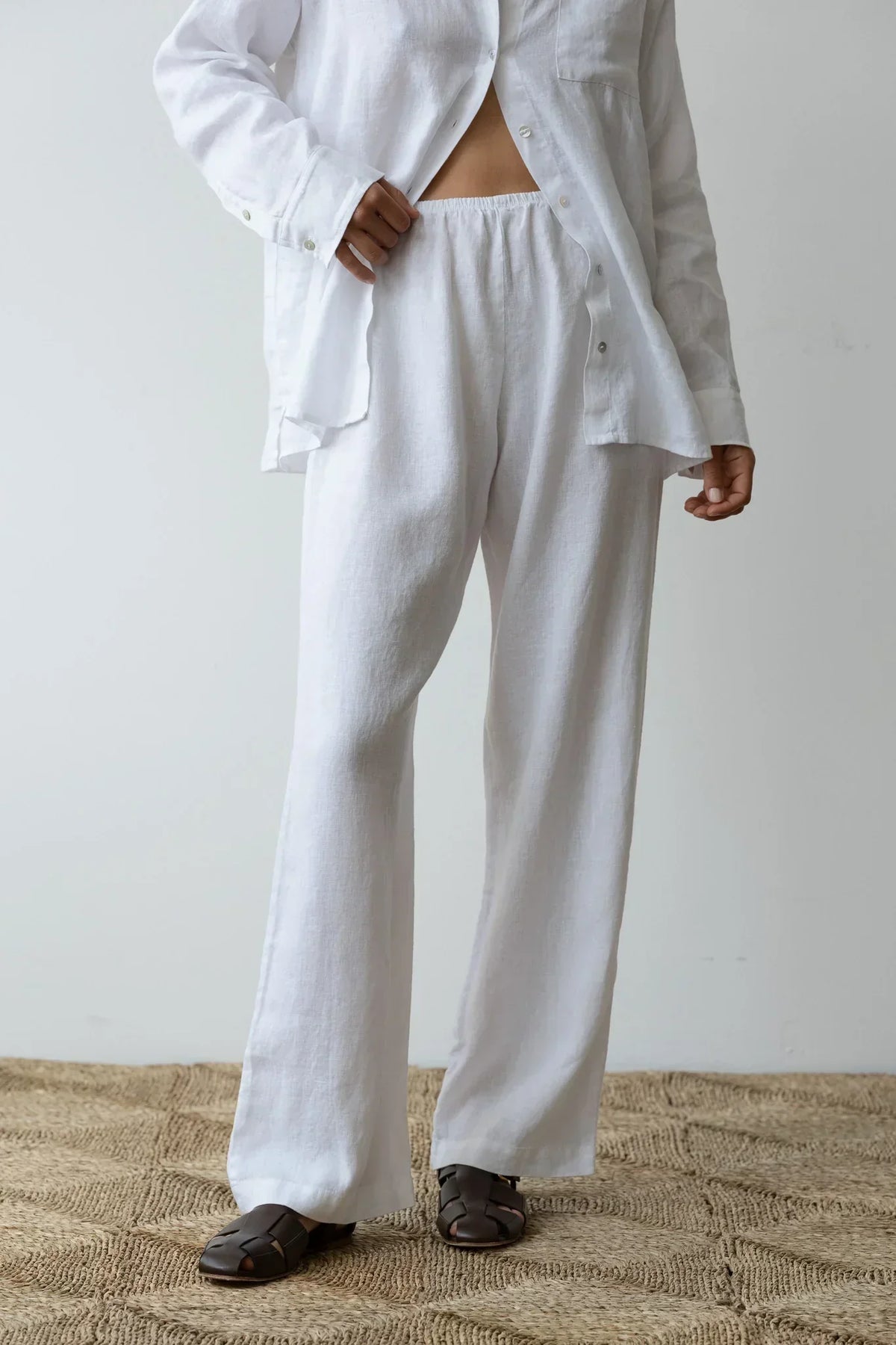 The Linen Simple Pant