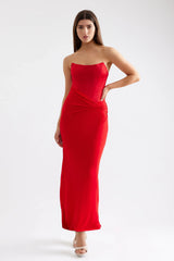 Elora Dress - Scarlet