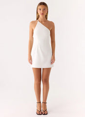 Willa Rose Mini Dress - White