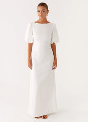 Judy Maxi Dress - White