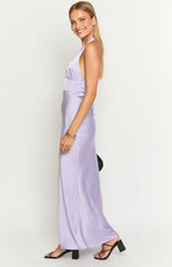 Haizel Purple Maxi Dress