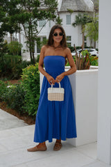 Millie Maxi Dress-Cobalt