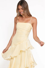 Rosalie Maxi Dress - Butter Yellow